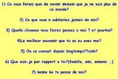 plizz reponder a mes kestion !!